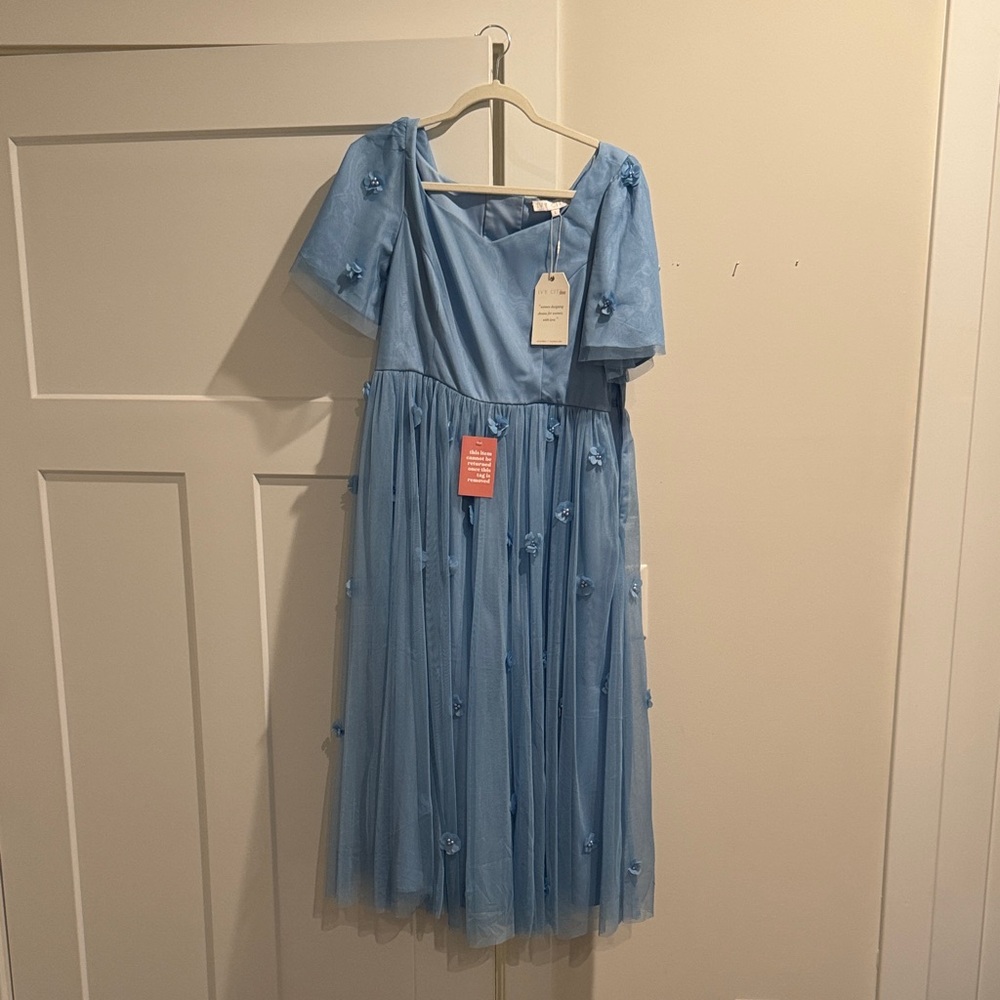 Elegant Blue Dress
